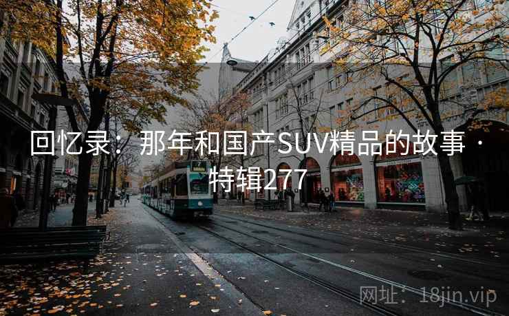 回忆录：那年和国产SUV精品的故事 · 特辑277  第1张